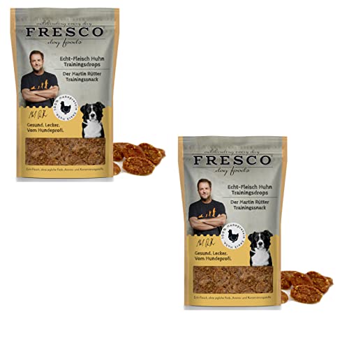 Fresco - Trainingsdrops Huhn Doppelpack 2 x 150g von Fresco Dog