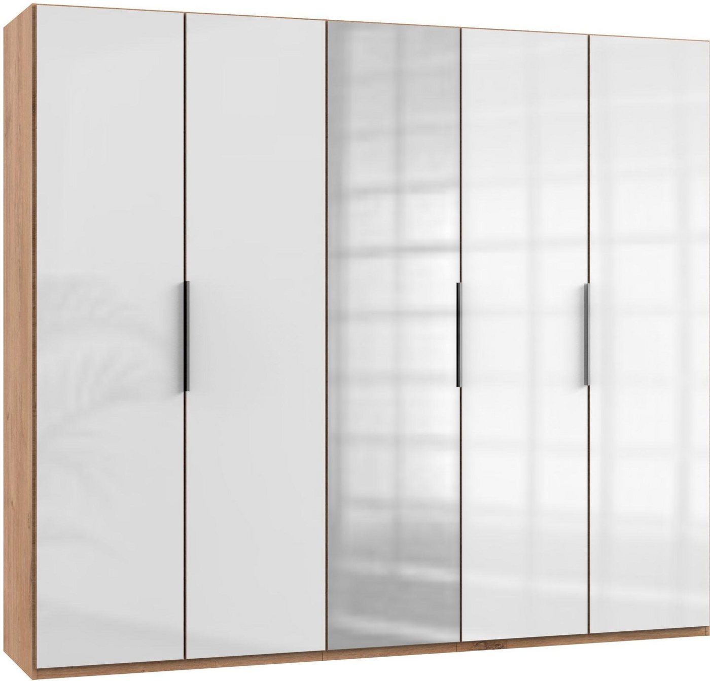 Wimex Kleiderschrank Level by fresh to go mit Glas- und Spiegeltüren von Wimex