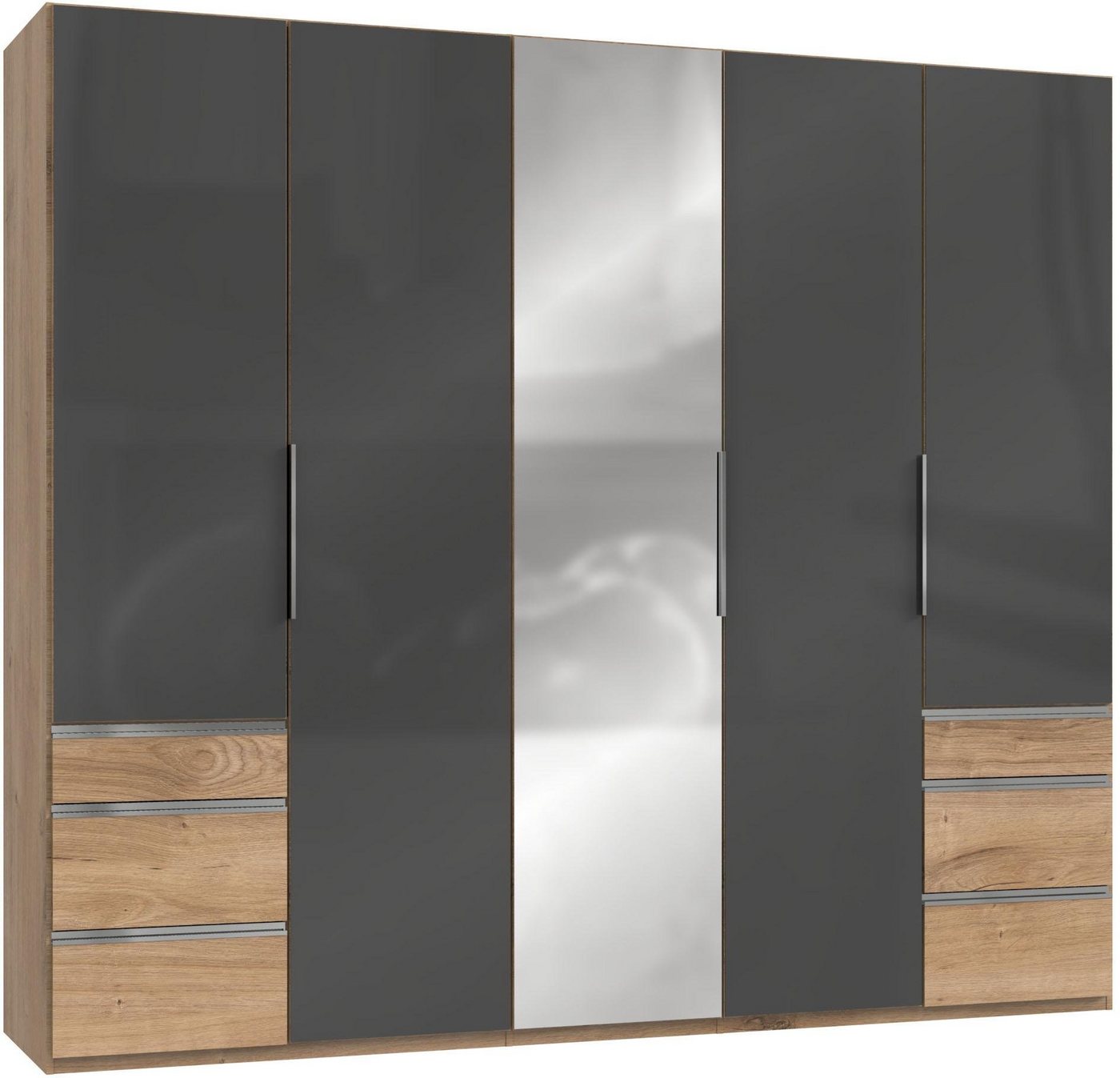 Wimex Kleiderschrank Level by fresh to go mit Glas-und Spiegeltüren Wimex Kleiderschrank Level by fresh to go mit Glas-und Spiegeltüren von Wimex