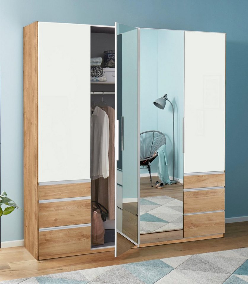 Wimex Kleiderschrank Level by fresh to go mit Glas-und Spiegeltüren von Wimex