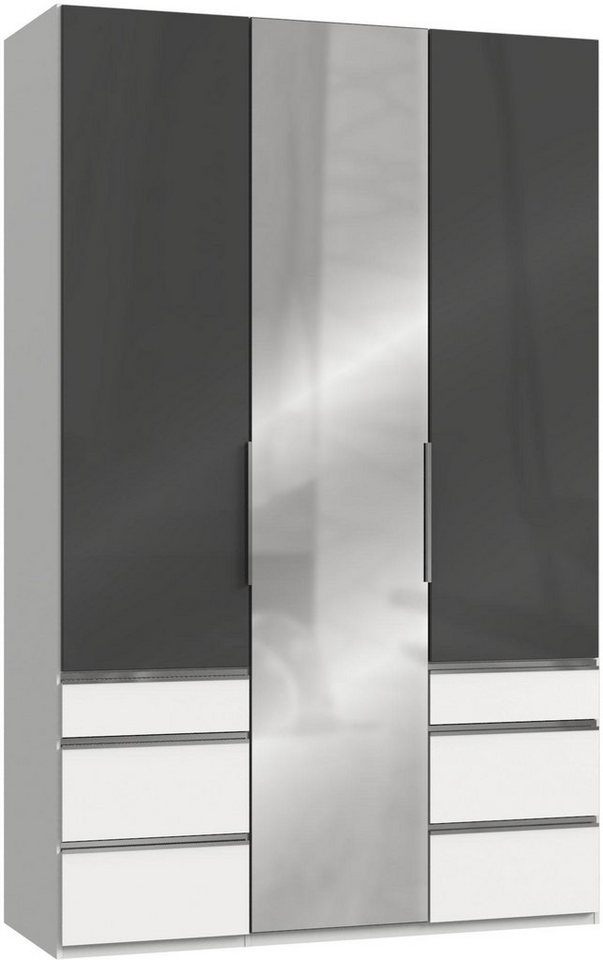 Wimex Kleiderschrank Level by fresh to go mit Glas-und Spiegeltüren von Wimex