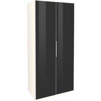 Wimex Kleiderschrank "Level by fresh to go", Türen vollflächig mit farbigem Glas von Wimex