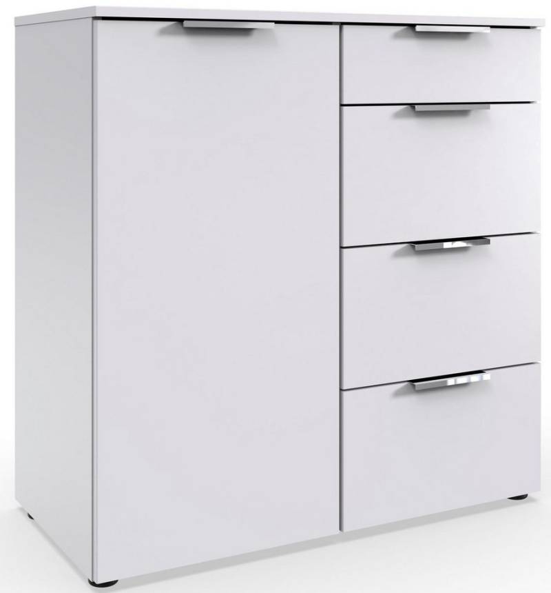 Wimex Kombikommode Level by fresh to go, 1-türig, mit 4 Schubladen und soft-close Funktion, 84cm breit von Wimex