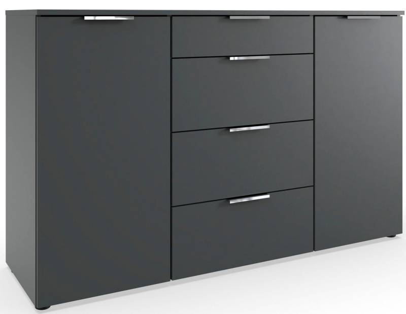 Wimex Kombikommode Level by fresh to go, 2-türig, mit 4 Schubladen und soft-close Funktion, 135cm breit von Wimex