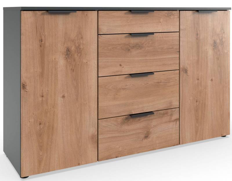 Wimex Kombikommode Level by fresh to go, 2-türig mit 4 Schubladen, soft-close Funktion, 135cm breit, 84cm hoch Wimex Kombikommode Level by fresh to go, 2-türig mit 4 Schubladen, soft-close Funktion, 135cm breit, 84cm hoch von Wimex