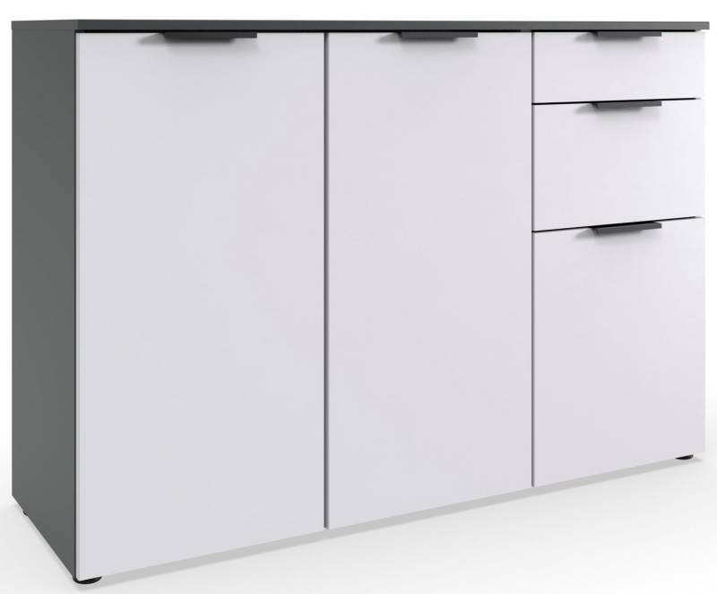 Wimex Kombikommode Level by fresh to go, 3-türig mit 2 Schubladen, soft-close Funktion, 122 cm breit, 84cm hoch Wimex Kombikommode Level by fresh to go, 3-türig mit 2 Schubladen, soft-close Funktion, 122 cm breit, 84cm hoch von Wimex