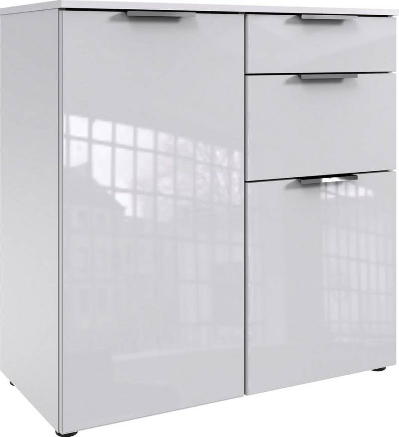 Wimex Kombikommode Level36 C by fresh to go, mit Glaselementen auf der Front, soft-close Funktion, 81cm breit von Wimex