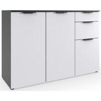 Wimex Kombikommode "Level by fresh to go", 3-türig mit 2 Schubladen, soft-close Funktion, 122 cm breit, 84cm hoch von Wimex