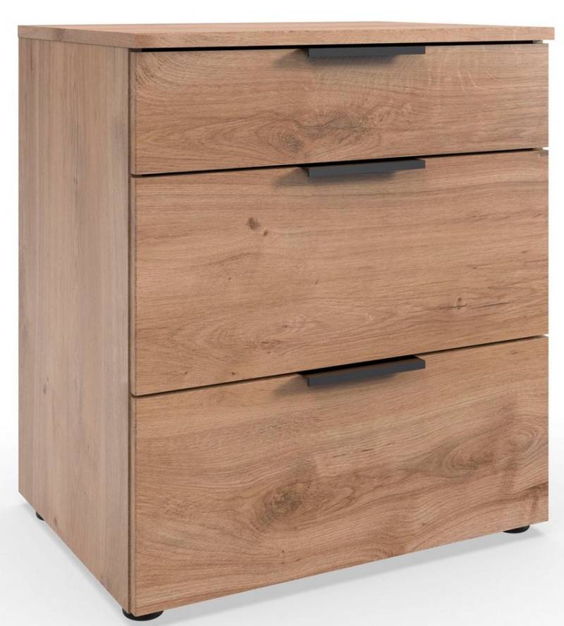 Wimex Nachtkommode Level by fresh to go, 3 Schubladen mit soft-close Funktion, 54cm breit, 61cm hoch von Wimex