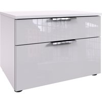 Wimex Nachtkommode "Level36 C by fresh to go", mit Glaselementen auf der Front, soft-close Funktion, 54cm breit von Wimex
