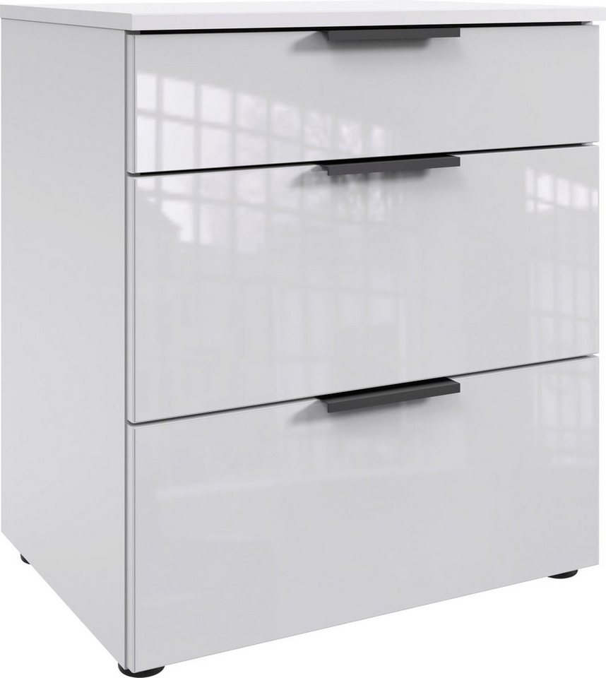 Wimex Nachtkommode Level36 black C by fresh to go, mit Glaselementen auf der Front, soft-close Funktion, 54cm breit Wimex Nachtkommode Level36 black C by fresh to go, mit Glaselementen auf der Front, soft-close Funktion, 54cm breit von Wimex