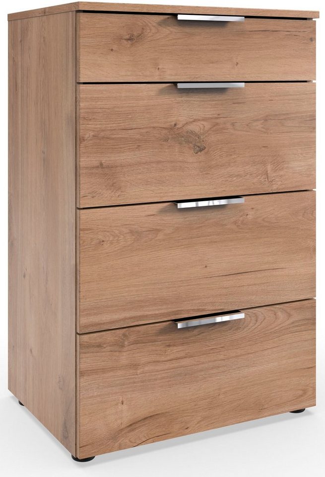 Wimex Schubkastenkommode Level by fresh to go, 4 Schubladen mit soft-close Funktion, 54cm breit, 84cm hoch von Wimex