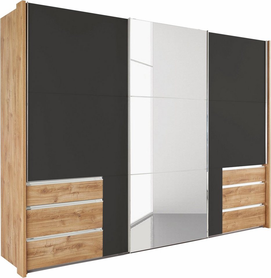 Wimex Schwebetürenschrank Level by fresh to go jeweils mit einer Spiegeltür von Wimex