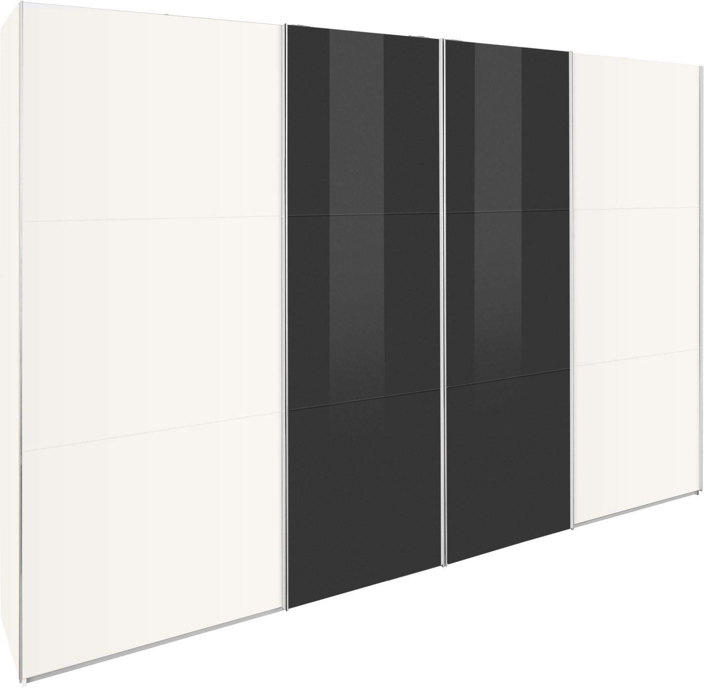 Wimex Schwebetürenschrank Level by fresh to go mit Glastüren und Synchronöffnung Wimex Schwebetürenschrank Level by fresh to go mit Glastüren und Synchronöffnung von Wimex