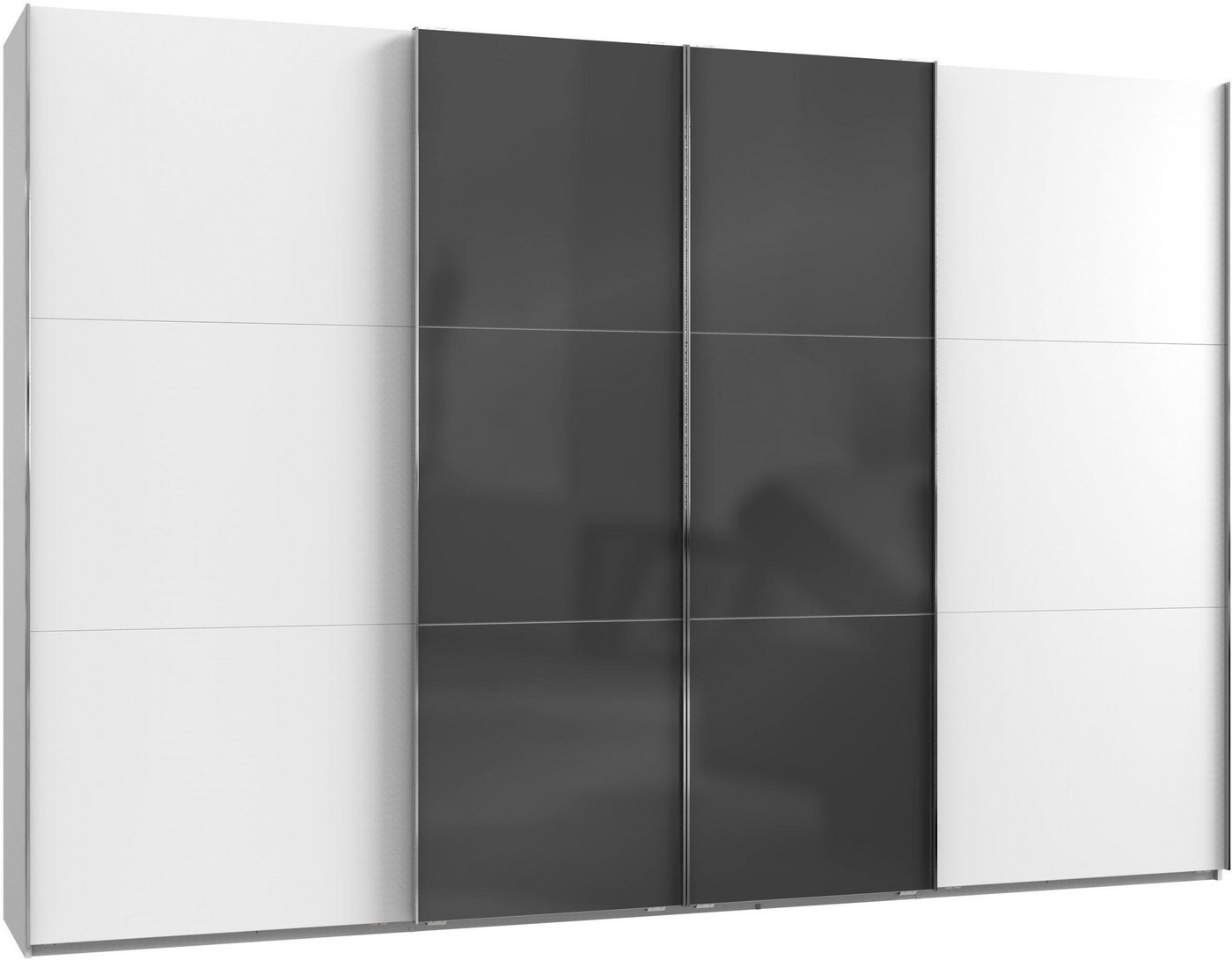 Wimex Schwebetürenschrank Level by fresh to go mit Glastüren und Synchronöffnung Wimex Schwebetürenschrank Level by fresh to go mit Glastüren und Synchronöffnung von Wimex