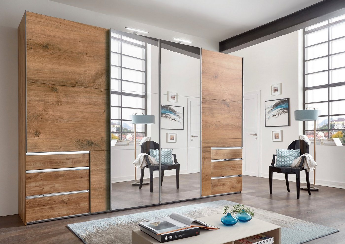 Wimex Schwebetürenschrank Level by fresh to go mit Synchronöffnung Wimex Schwebetürenschrank Level by fresh to go mit Synchronöffnung von Wimex