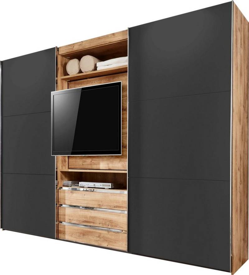 Wimex Schwebetürenschrank Magic by fresh to go tolles EXTRA: mit drehbarem TV-Element, mittig mit Schubladen Wimex Schwebetürenschrank Magic by fresh to go tolles EXTRA: mit drehbarem TV-Element, mittig mit Schubladen von Wimex