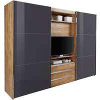 Wimex Schwebetürenschrank "Magic by fresh to go", tolles EXTRA: mit drehbarem TV-Element, Fronten aus Glas von Wimex
