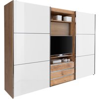 Wimex Schwebetürenschrank "Magic by fresh to go", tolles EXTRA: mit drehbarem TV-Element, Fronten aus Glas von Wimex