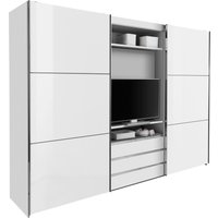 Wimex Schwebetürenschrank "Magic by fresh to go", tolles EXTRA: mit drehbarem TV-Element, Fronten aus Glas von Wimex