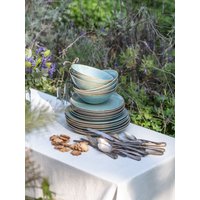 Steinzeug Geschirr Set Für 8, Keramik Set, Teller Hochzeit Standesamt von FreshPottery