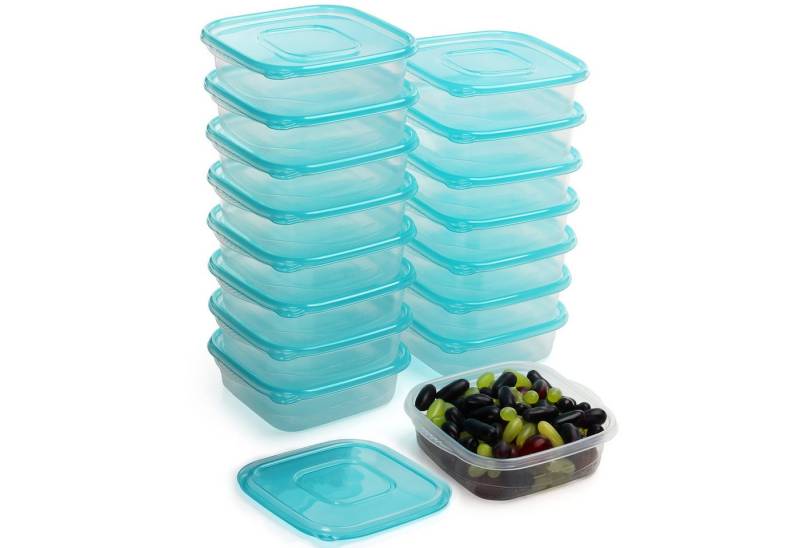 Freshly Contained Aufbewahrungsbox Quadratische Frischhaltedosen (16 Stück) 710 ml BPA-frei (16 St) von Freshly Contained