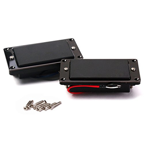 Belcat Alnico V Les Paul Humbucker Tonabnehmer-Set, Schwarz von Freshsell