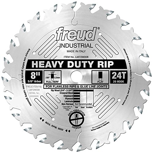 Freud LM72M008: 20,3 cm x 24T Heavy Duty Rip Blade von Freud
