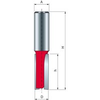 Zweischneidiger gerader Bohrer Freud 14 H31,8/73 Q12 Z2 - F03FR01540 -12-13412P von Freud