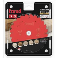 Freud - Sägeblatt für Akku-Handkreissäge Ø165 1,45/1 AL20 Z24 ba 25° - F03FS10052 -FR07W010HC von Freud