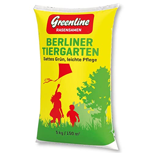 Greenline Rasensamen Berliner Tiergarten 5 kg Grasssamen Sportrasen Spielrasen von Freudenberger