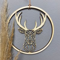 Wandbild Hirsch Wandbild Hirsch von Freudenbringerbyetsy