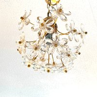 Blütenleuchter Deckenleuchte Kristallblüten Kronleuchter Von Palwa von FreudenhausvonSu