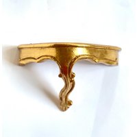 Wandkonsole Wandbord Ablage Gold von FreudenhausvonSu