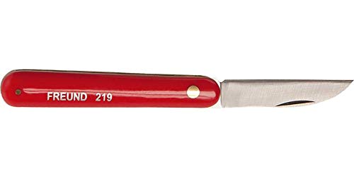 Freund-Victoria 219 Kopuliermesser, silber/rot, 16.5 x 8 x 1.5 cm Freund-Victoria 219 Kopuliermesser, silber/rot, 16.5 x 8 x 1.5 cm von Freund Victoria