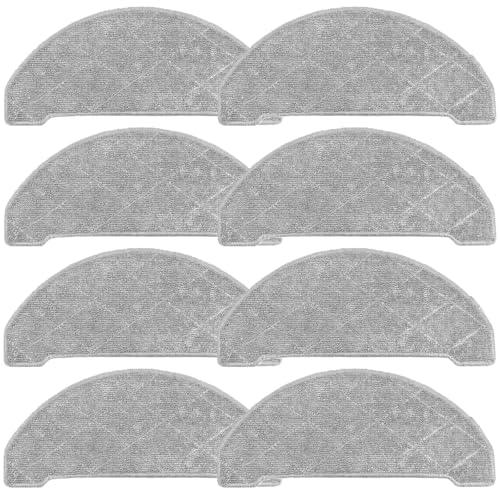 Wischpad für Proscenic Q8 / Q8 Max Roboter-Staubsauger, 8 Stück, waschbar und wiederverwendbar, Mikrofaser Q8 Max Mop Pad Zubehör Wischpad für Proscenic Q8 / Q8 Max Roboter-Staubsauger, 8 Stück, waschbar und wiederverwendbar, Mikrofaser Q8 Max Mop Pad Zubehör von Frexusuent