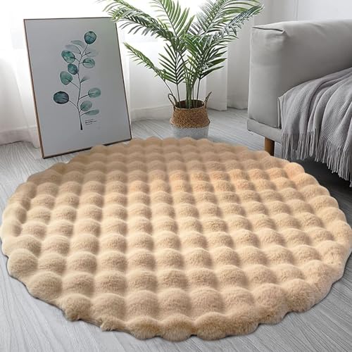 Freyamy Plüsch Teppich Rund 60cm Khaki Einfarbig Hochflorteppiche Flauschige Weich Teppiche Waschbar rutschfest Teppiche Modern Dekorative Teppich für Wohnzimmer Schlafzimmer Kinderzimmer Freyamy Plüsch Teppich Rund 60cm Khaki Einfarbig Hochflorteppiche Flauschige Weich Teppiche Waschbar rutschfest Teppiche Modern Dekorative Teppich für Wohnzimmer Schlafzimmer Kinderzimmer von Freyamy