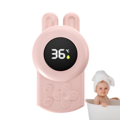 Badethermometer - Baby Badethermometer, 12cm Baby Wasserthermometer - digitales wasserdichtes Thermometer mit Cartoon-Design und präziser Anzeige, ideal zur sicheren Temperaturkontrolle beim Babybaden von Frfik
