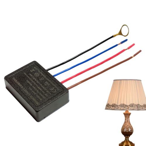 Dimmer Modul - Dimmer Lichtschalter | Touch-Sensor Dimmer | 9 Cm Einstellbare Helligkeit, Energieeffiziente Steuerung, Kompatibel Mit LED, Glühlampen, Perfekt Für Wohnzimmer, Schlafzimmer Oder Büros von Frfik