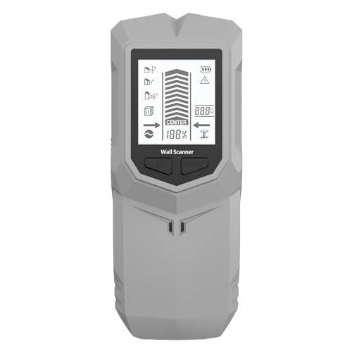 Frfik Balkendetektor – Metallsägendetektor, Werkzeug mit LCD-Anzeige, Alarm, Audio, Tiefenerkennung – für Rahmenkonstruktion Frfik Balkendetektor – Metallsägendetektor, Werkzeug mit LCD-Anzeige, Alarm, Audio, Tiefenerkennung – für Rahmenkonstruktion von Frfik