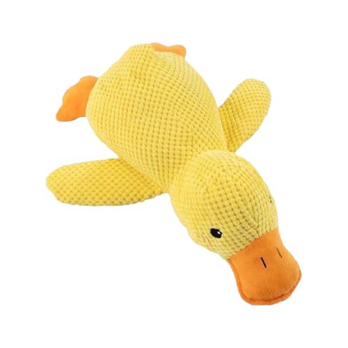Frfik Hundespielzeug, Ente, Quietschendes Spielzeug für Welpen, lustiger interaktiver Begleiter für Zahnen, kleine Rassen Frfik Hundespielzeug, Ente, Quietschendes Spielzeug für Welpen, lustiger interaktiver Begleiter für Zahnen, kleine Rassen von Frfik