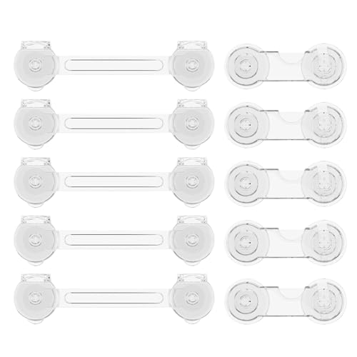 Frfik Kindersichere Schrankschlösser,Sicherheitsriegel Für Schränke Mit Klemmmontage | Sicherheitsriegel Ohne Bohren Für Kühlschrank Küche Schublade Schrank Gerät,Türschrank Wohnung Küche Frfik Kindersichere Schrankschlösser,Sicherheitsriegel Für Schränke Mit Klemmmontage | Sicherheitsriegel Ohne Bohren Für Kühlschrank Küche Schublade Schrank Gerät,Türschrank Wohnung Küche von Frfik