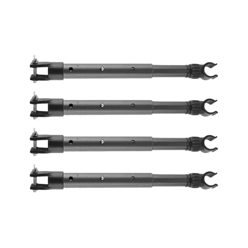 Frfik Klapptischbeine - Schreibtischbeine, 32cm Tischfüße Klappbar - stabile verstellbare Beine aus Kohlenstoffstahl passend für Jede Tischplatte ideal für Camping, Picknick & Outdoor-Einsätze von Frfik