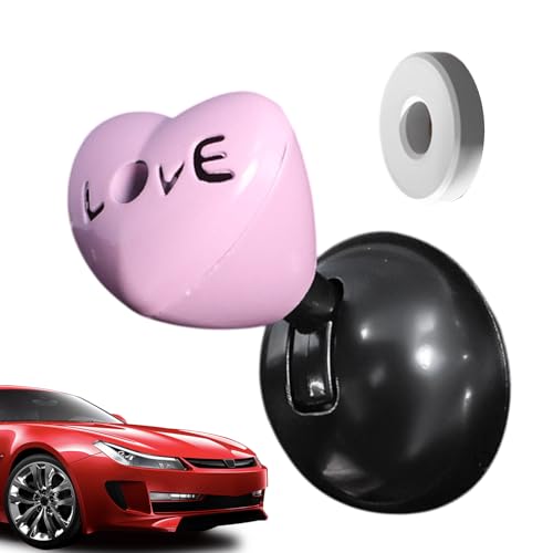 Frfik Push To Start Knopfabdeckung - Aromatherapie Auto-Startknopf-Abdeckung | Herzförmige Zündungsteile Für Einfachen Zugang & Innenraumschutz Frfik Push To Start Knopfabdeckung - Aromatherapie Auto-Startknopf-Abdeckung | Herzförmige Zündungsteile Für Einfachen Zugang & Innenraumschutz von Frfik