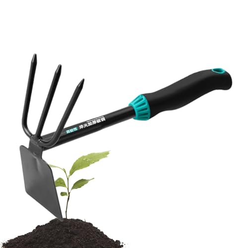 Gartenarbeit Hand Unkrautstecher - Gartenspaten, Blumenkelle - Hand-Unkrautstecher, Bodenschaufel, Rechen & Doppelhacke – Gusseisen, Robust & Rostfrei – Perfekt Für Gartenarbeit, Pflanzen & Outdoor von Frfik