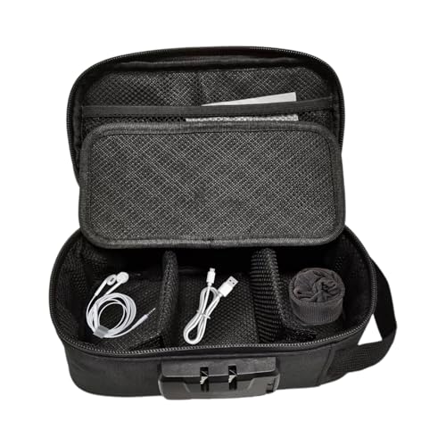 Geruchsdichte Tasche - Tasche Mit Zahlenschloss | Abschließbare Box Für | Geruchssichere Aufbewahrung Mit Zahlencode, Wasserdichtem Reißverschluss, Ideal Für Reisen, Camping Und Alltag Geruchsdichte Tasche - Tasche Mit Zahlenschloss | Abschließbare Box Für | Geruchssichere Aufbewahrung Mit Zahlencode, Wasserdichtem Reißverschluss, Ideal Für Reisen, Camping Und Alltag von Frfik
