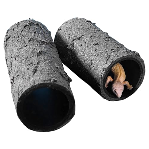 Reptilienhöhle - PU -Höhle -Versteck - 320g Reptilien Lebensraum - 5 Zoll Hideaway House Accessoires - Verwendung für Crested Gecko, Axolotl, Leopard Geckos, bärtiger Drache, Schildkröten Reptilienhöhle - PU -Höhle -Versteck - 320g Reptilien Lebensraum - 5 Zoll Hideaway House Accessoires - Verwendung für Crested Gecko, Axolotl, Leopard Geckos, bärtiger Drache, Schildkröten von Frfik