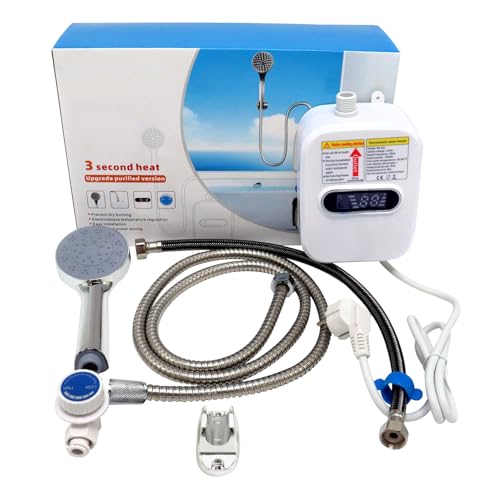 3500W Elektrischer Mini-Warmwasserbereiter Unterspüle sofortiges heißes Wasser 86-140℉ Durchlauferhitzer Elektrisch 220V On-Demand Instant Endless Warmwasserbereiter von Fricienc