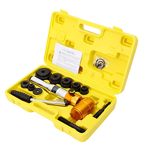 90KN hydraulisch Ko-Werkzeug-Set mit LocherWerkzeug Sets mit Stanzer Hydraulisches Lochschneider Set 0.9-2.4inch Metallblechstanzer von Fricienc
