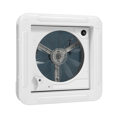 Fricienc 28 * 28cm wendbarer Wohnmobil-Abluftventilator Lüftungsschlitz Dachlüftung Abluftventilator Lüftungsschlitz Wohnmobil-Dachlüftung wendbarer von Fricienc